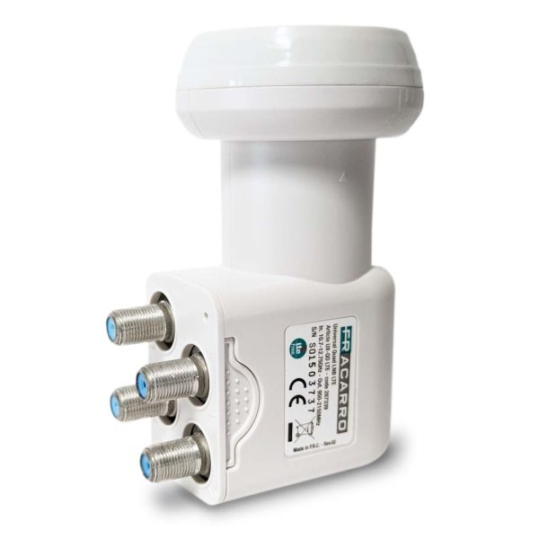LNB FR UNI.QUAD 4U INDIP. UX-QD LTE