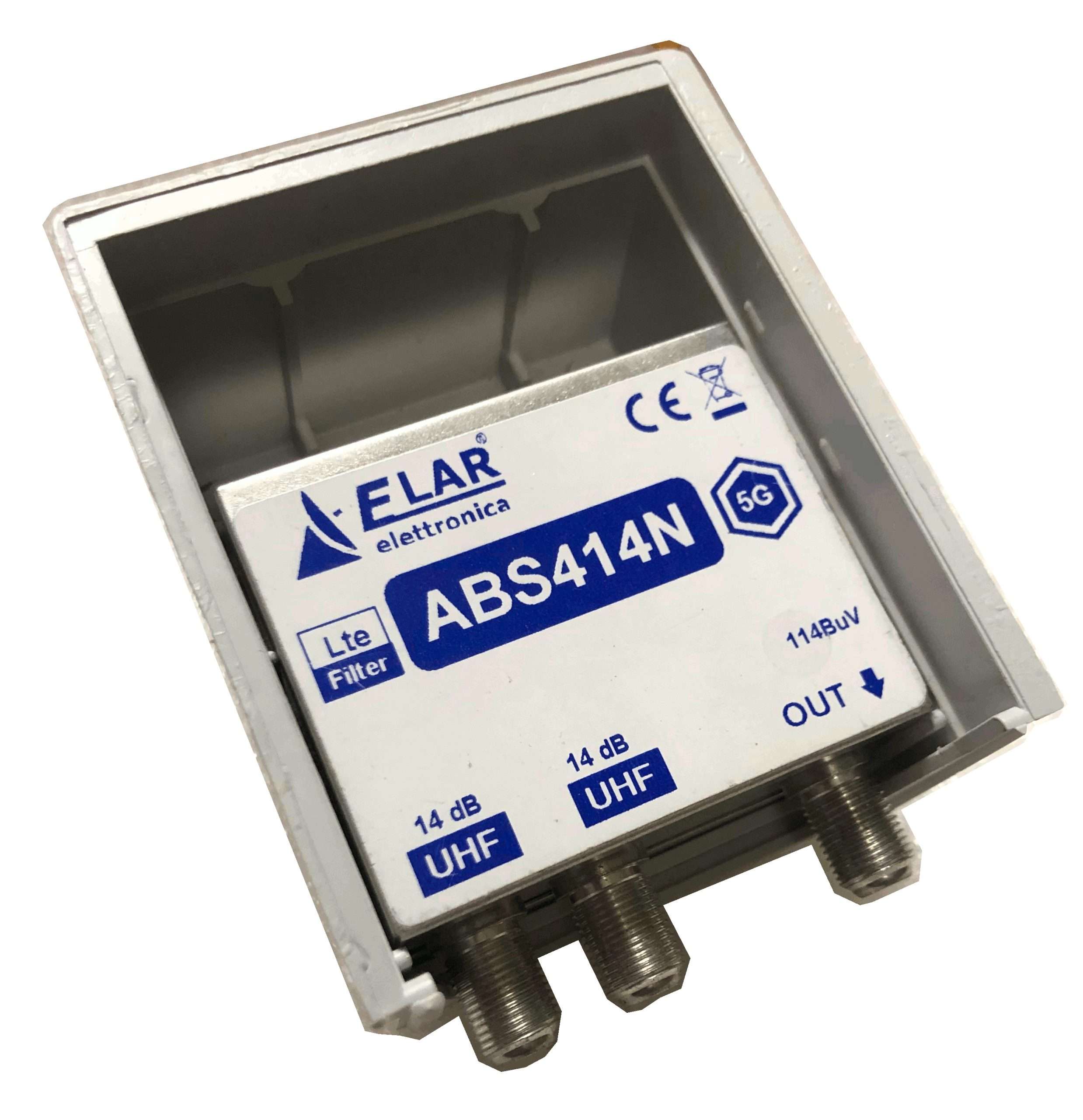 ELAR AMPLI. 2I UHF-UHF 14DB 5G NO R