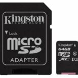 MICRO SD 64 GB CL.10 e ADATTATORE