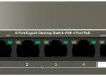 TEG1105P-4-63W 5P.GIGAB.DESK SWITCH