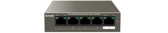 TEG1105P-4-63W 5P.GIGAB.DESK SWITCH