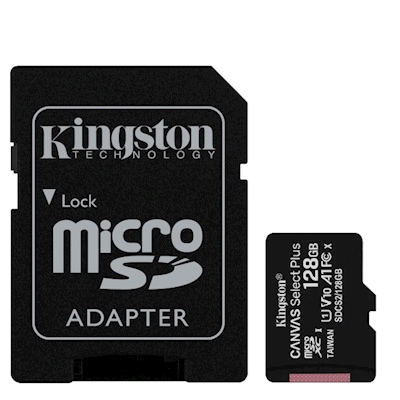 MICRO SD 128 GB CL.10 e ADATTATORE
