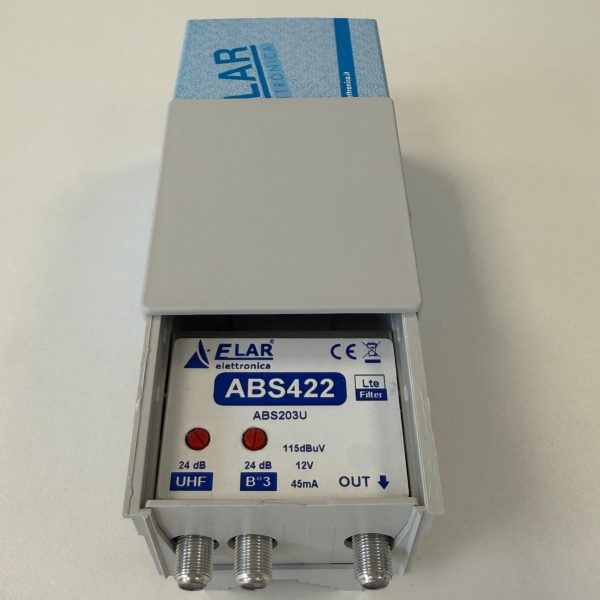 ELAR AMPLI. 2I 3;UHF 24DB LTE REG.