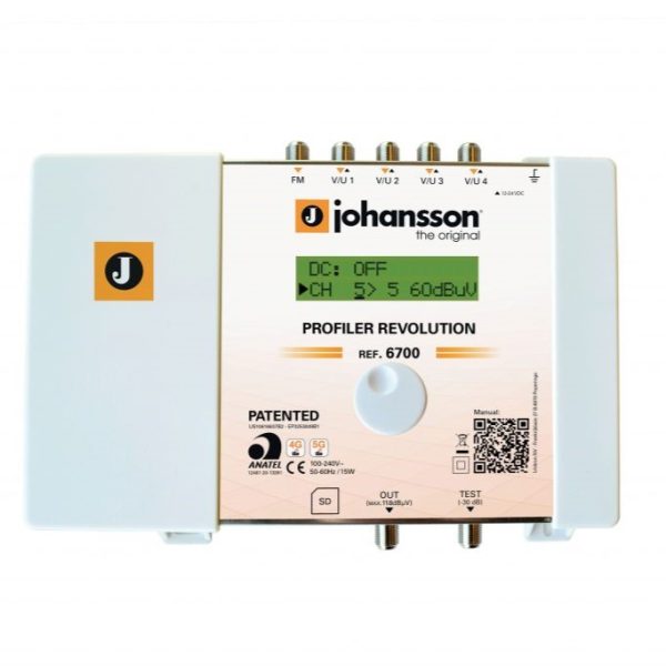JOHANSSON J6701 AMPLI A FILTRI PRO.