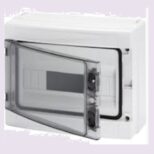 CEN.PAR.IP65 8MOD RAL7035 230X180X1