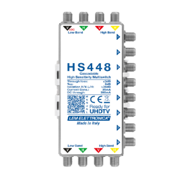 LEM M.SWITCH 4 IN 8 OUT HS448 e1DB